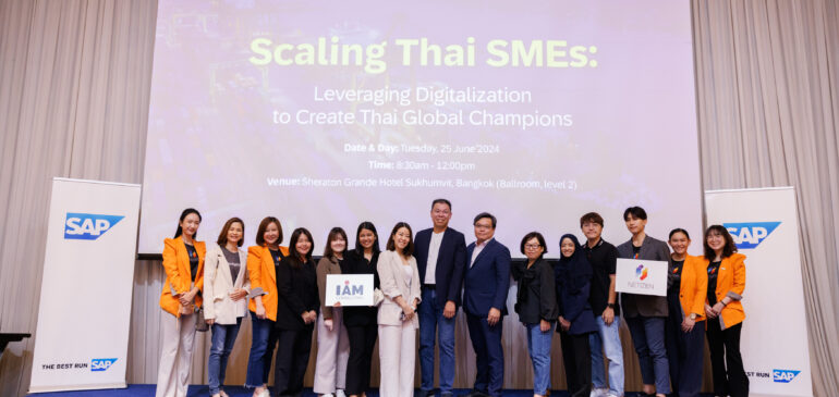 เนทติเซนท์ ร่วมงาน Scaling Thai SMEs ผลักดันธุรกิจไทยให้ก้าวหน้าด้วยเทคโนโลยีดิจิตัล