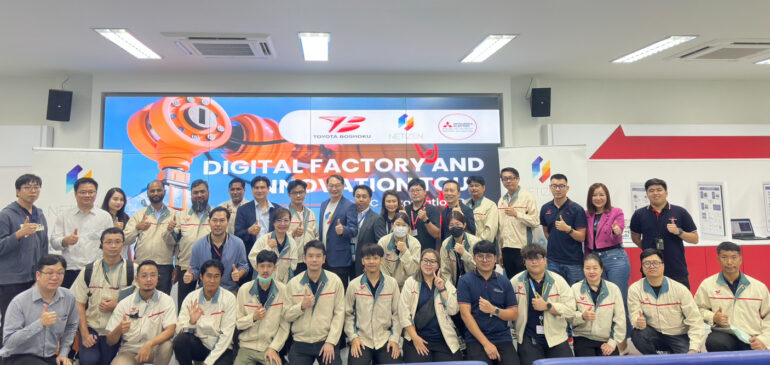 เนทติเซนท์เสริมสร้างความร่วมมือระหว่าง Mitsubishi Electric Factory Thailand  และ Toyota Boshoku Asia ที่ EEC Automation Park เพื่อสร้างอนาคตแห่งการผลิตอัจฉริยะ