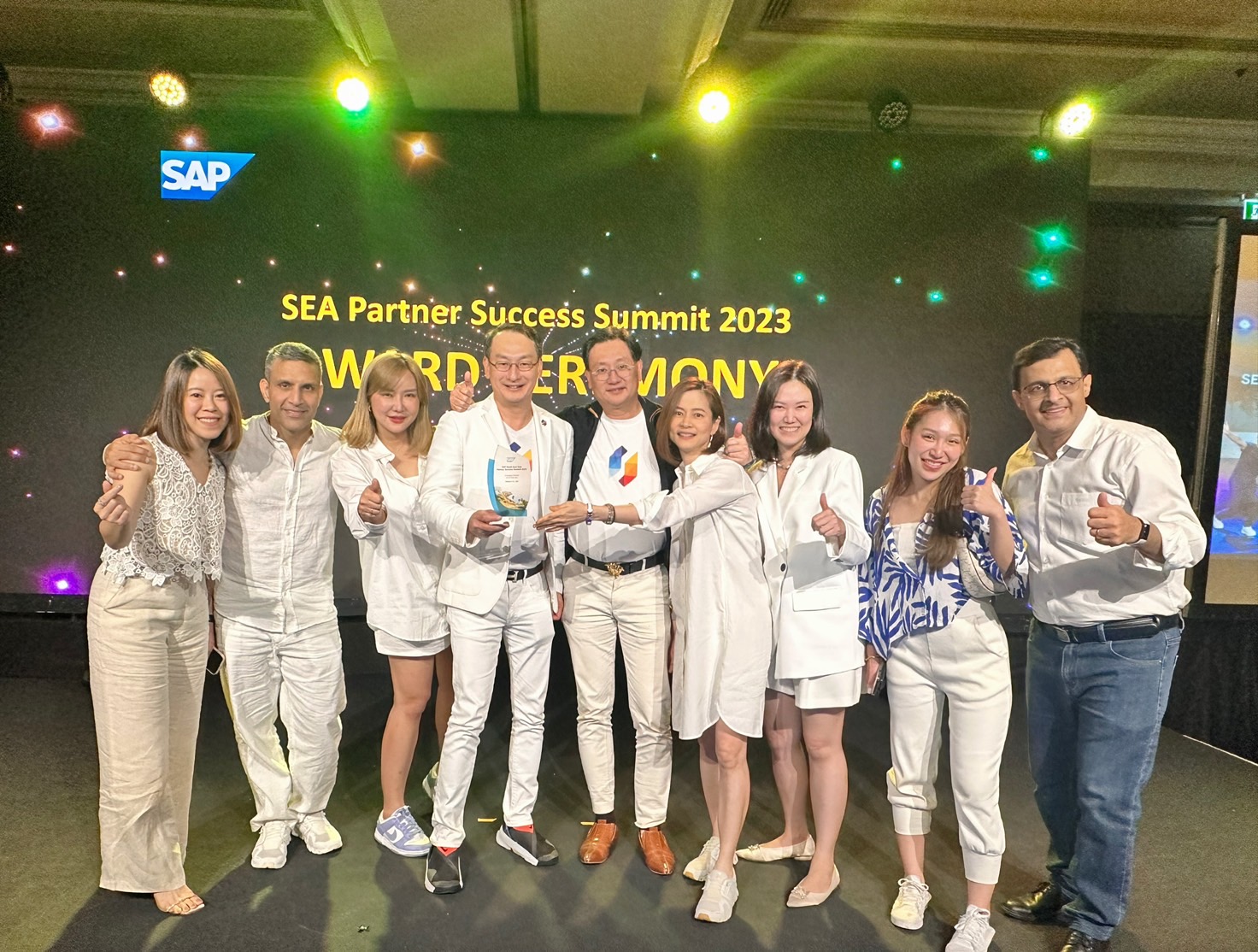 NETIZEN received the Innovation Partner South East Asia award at the SAP SEA Partner Success Summit 2023